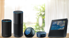 The Amazon smart-speaker family includes the Echo, Plus, Spot, Dot, and Show devices. (Source: PCMag)