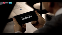 An early look at the LG Rollable. (Source: YouTube)