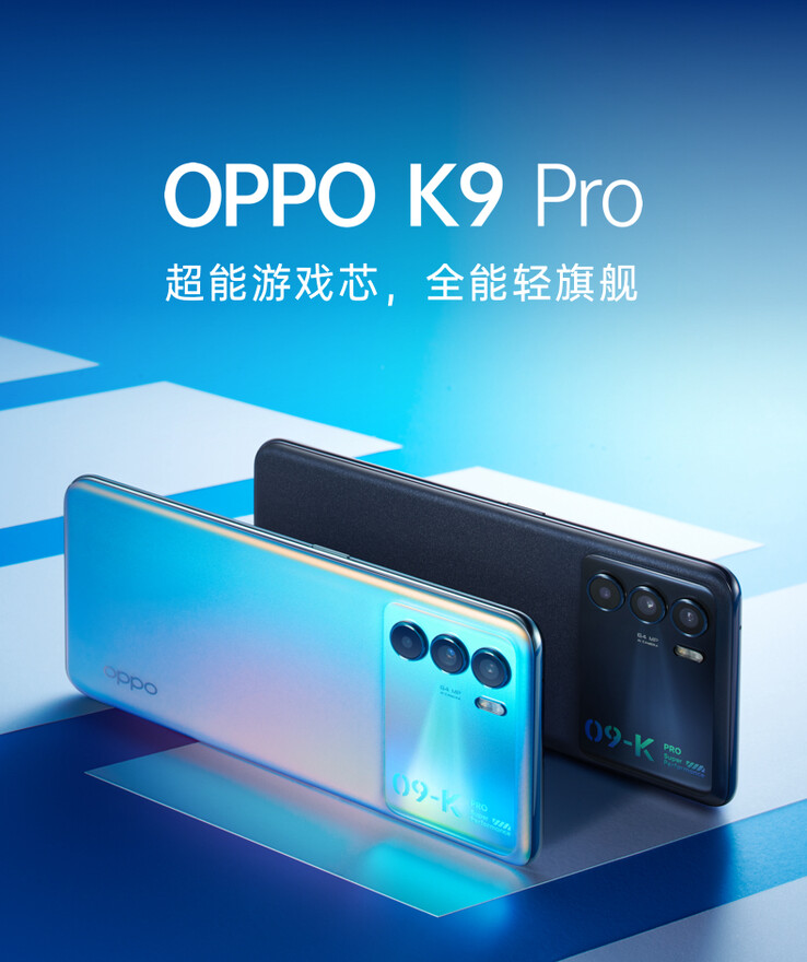 The K9 Pro is slated to come in blue and black colorways. (Source: JD.com)