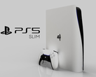 The PS5 Slim, as imagined by Concept Creator and LetsGoDigital. (Image source: LetsGoDigital & Concept Creator)