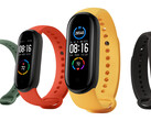 The Mi Smart Band 5 retails for €39.99 or £39.99 in the UK. (Image source: Xiaomi)