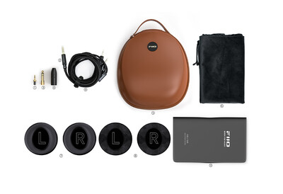 All the accessories included in the box (Image Source: FiiO)