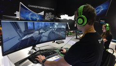 Gaming monitors have become the fastest-growing PC accessory as of H1 2017 (Source: GfK)