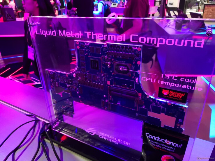 Asus will automate the thermal paste application process first on the ROG Mothership and ROG G703