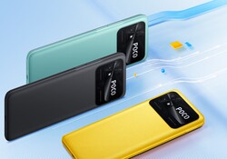 Colour options for the Poco C40