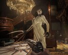 Image showing Lady Dimitrescu in Resident Evil Village. (Image source: Capcom)