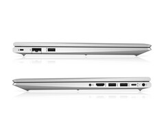 HP ProBook 445 G9 and ProBook 455 G9 - Ports. (Image Source: HP)