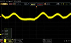 The cover display's OLED flicker