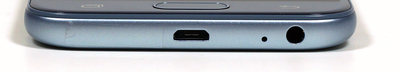 Lower edge: Micro-USB, microphone, 3.5-mm headset jack