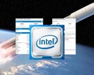 The Rocket Lake Intel Core i9-11900K has truly taken off with these latest Geekbench results. (Image source: Intel/Geekbench/SpaceQuotations - edited)