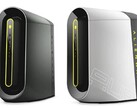 The Alienware Aurora gaming desktops come in Dark Side of the Moon or Lunar Light colors. (Image source: Dell)