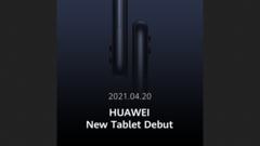 Huawei&#039;s latest tablet teaser. (Source: Twitter)