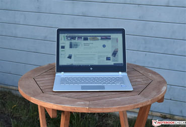 HP Spectre 13 in the shade