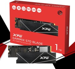 Playstation 5 compatible 1 TB ADATA XPG Gammix S70 Blade PCIe4 SSD now only $119 USD (Source: Amazon)