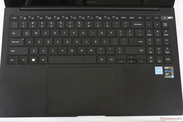 Identical keyboard layout as on the less expensive Galaxy Book