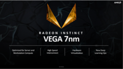 The 7nm Vega finds applications in High Performance Computing. (Source: AMD)