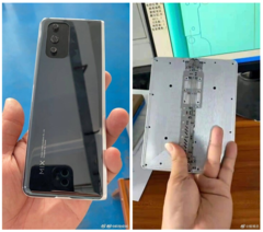 This may be one of two foldable Xiaomi smartphones that Xiaomi plans to release this year. (Image source: Weibo)