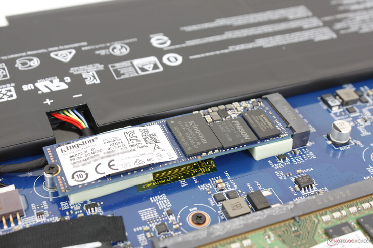 Only one internal storage slot available whereas last year's Bravo can hold up to two M.2 SSDs
