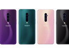 The OPPO Reno's purported four color SKUs. (Source: Mr. Phone)