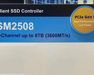 Low-power PCIe 5.0 SSD controller for notebooks (Image Source: ITHome)