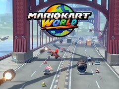 A bridge in Mario Kart World (Image source: Nintendo of America with edits)