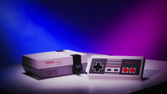 This replica of the original Nintendo Entertainment System comes preloaded with 30 classic games. (Source: Nintendo)