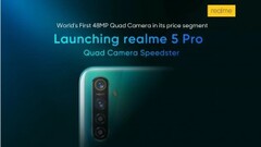 The Realme 5 Pro is an increasingly interesting prospect for late 2019. (Source: Flipkart)