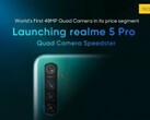 The Realme 5 Pro is an increasingly interesting prospect for late 2019. (Source: Flipkart)