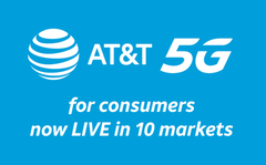 AT&amp;T has launched its 5G service. (Source: AT&amp;T)