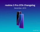 The Realme 3 Pro's new security patch update. (Source: Realme)