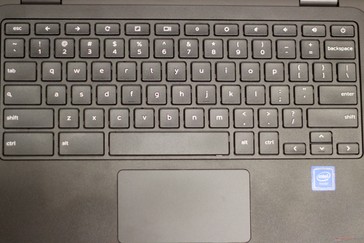 The keyboard is spongy.