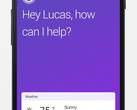 Cortana's latest update adds voice recognition to the lock screen. (Source: Google Play)