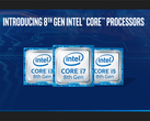 Intel Core i5-8250U, i5-8350U, i7-8550U, and i7-8650U Kaby Lake-R launches today (Source: Intel)