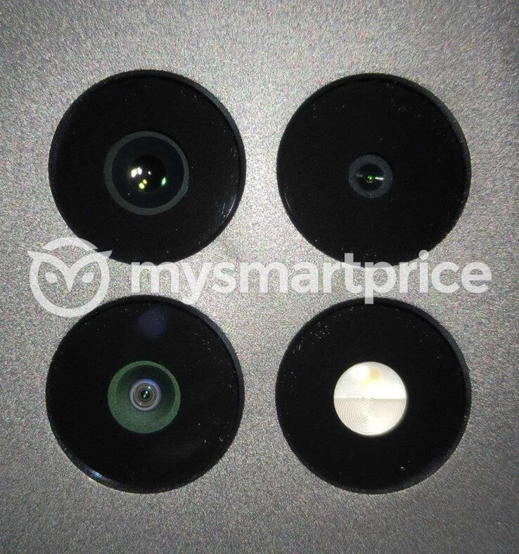 ...athough the 10 Pro-style rear cameras remain. (Source: MySmartPrice)