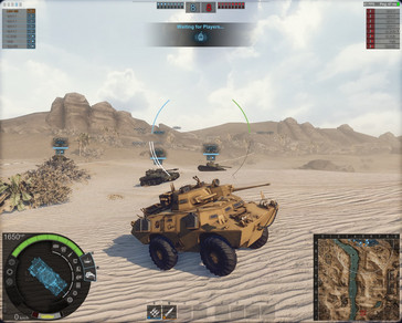 Armored Warfare - starting a low tier PvP battle (Source: Own)