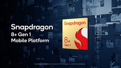 The Snapdragon 8+ Gen 1 makes its debut. (Source: Qualcomm)