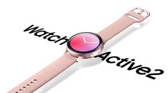 The Galaxy Watch Active 2 has gained voice guidance from its successor. (Image source: Samsung)