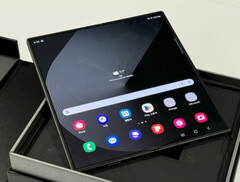 The Galaxy Z Fold Special cuts a more modern figure than the Galaxy Z Fold6. (Image source: via @UniverseIce)