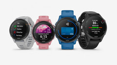 The Garmin Forerunner 255 series comes in numerous configurations, including two sizes. (Image source: Garmin)