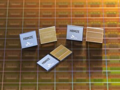 HBM2E chips come with capacities up to 16 GB. (Image Source: SK Hynix)