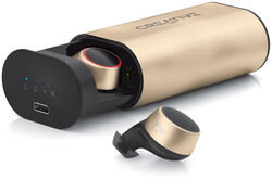 The Creative Outlier Gold TWS Earbuds hands-on review. Test device courtesy of Creative Labs.