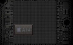 The A14 Bionic is powerful, but it is no 45 W x86 processor. (Image source: Apple)