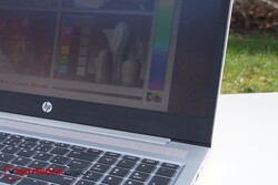 The ProBook 450 G6 has a plastic display frame