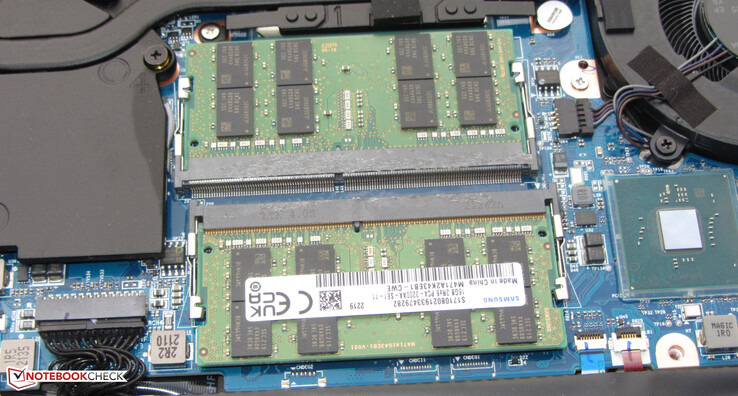 RAM runs in dual-channel mode.