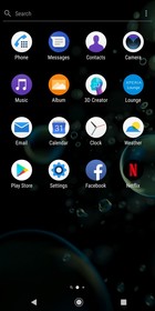 More of the XZ3’s preinstalled apps