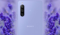 The Sony Xperia 10 IV was released in a range of colors that included black, white, mint, and lavender. (Image source: Sony - edited)