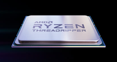 AMD&#039;s Ryzen Threadripper 3970X has a reference boost clock of up to 4.5 GHz. (Image source: AMD)