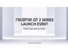 The GT2 series has a new launch date. (Source: Realme)