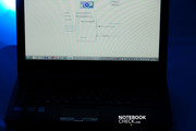 You won't see the keyboard in low light.