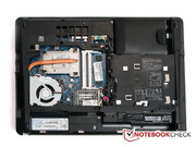 ...and allows a free view on most hardware components.